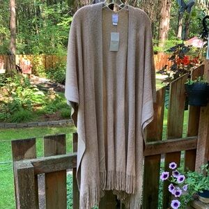 Northern Angel Knit Fringed Cardigan NWT